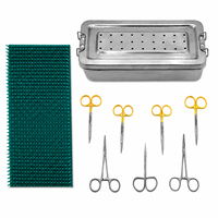 Ensemble de 30 instruments de blepharoplastie en acier inoxydable allemand pour micro-chirurgie ophtalmique et chirurgie plastique