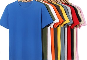 เสื้อยืดคอกลมผ้าคอตตอนหวี 180 กรัม พิมพ์โลโก้ ปักโลโก้ตามสั่ง ราคาโรงงานบังกลาเทศจีน รับผลิตแบบ OEM สำหรับเสื้อยูนิฟอร์มส่งเสริมการขาย - Product Image 2