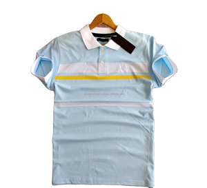 เสื้อยืดสีพื้นสำหรับผู้ชายเสื้อยืดผ้าฝ้ายสีพื้นพิมพ์ลายโลโก้แบบกำหนดเองสำหรับฤดูร้อน - Product Image 5