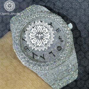 Reloj de Cristal de Lujo para Mujer Charm Jewells, Esfera Irregular, Cuarzo Analógico, Correa de Acero Inoxidable de 38 mm, Estilo Joyería de Moda - Product Image 5
