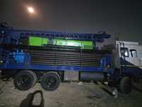 Machine de forage de puits montée sur camion, foreuse rotative DTH, modèle PDTHR-300, diamètre de forage max. 300 mm, haute précision