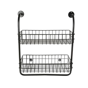 Sophisticated Metal Flavor <b>Shelf</b> Built for Arranging Cooking Ingredients with Strong Structure and Modern <b>Kitchen</b> Utility - Product Image 3