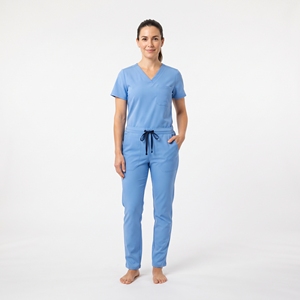Women's Custom Medical Scrub Set <b>Nursing</b> <b>Uniform</b> Surgical Hospital Workwear Healthcare Clothing Wholesale - Product Image 3