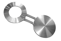 ASME B16.48 12 pouces 600 #   Entretoise à bride polie pour écran de protection, Super Duplex UNS S32750, avec trou de boulon de 34 mm
