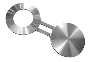 ASME B16.48 12" 600# Polished Spectacle Blind <b>Spacer</b> Flange Super Duplex UNS S32750 C-Way 34MM Bolt Hole - Product Image 3