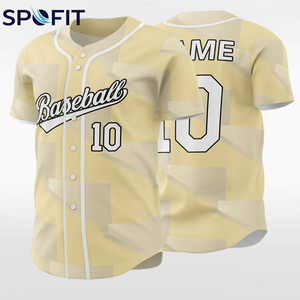 Camiseta de Béisbol Personalizada para Hombre, Logotipo Bordado, Número con Impresión Digital, Camiseta de Equipo, Fabricante OEM, Precio al por Mayor - Product Image 5