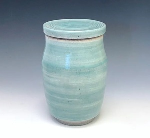 Vintage Inspired <b>Storage</b> Canister Ribbed Texture Secure Lid Moisture Protection Durable Finish <b>Kitchen</b> Counter Organizer - Product Image 5