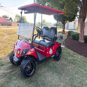 Carritos de golf eléctricos de un solo asiento para adultos en buen estado, funcionando, tipo Club Car, a bajo precio, al por mayor, en stock para la venta. - Product Image 6