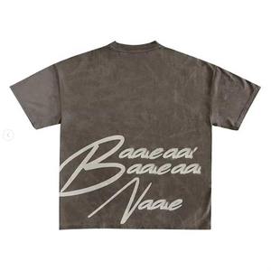 Sun Faded Best Quality Tee <b>Shirt</b> & Short Sets for <b>Men</b> 2 Piece Your Own Color & Print <b>Men's</b> Streetwear Cotton T-<b>Shirt</b> & Short Set - Product Image 6