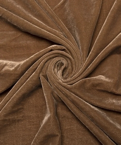 Elegante terciopelo liso tela estilo costilla para hermosa creación de vestidos tapicería y decoración del hogar lujosas fundas de bolsos para niños - Product Image 1