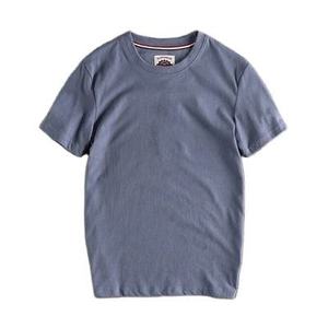 เสื้อยืดคอกลมแขนสั้นลายทางผู้ชาย ทรงปกติ สวมใส่สบาย ผ้าฝ้ายถัก 100% ระบายอากาศได้ดี น้ำหนัก 220 กรัม แบบคัลเลอร์บล็อก - Product Image 1