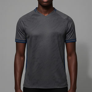 Nouveau maillot de football personnalisé, logo brodé sur mesure, manches courtes, sublimation par transfert thermique, unisexe, respirant - Product Image 6