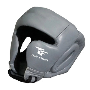 Headgear Red Black PU Sparring <b>Training</b> <b>Head</b> Guard Hook Loop Closure Breathable Adult Martial Arts Gear - Product Image 5