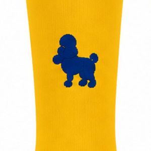 Chaussettes brodées pour femmes, douces et confortables, en mélange de coton, chaussettes de sport décontractées et tendance avec lettres grecques personnalisées - Product Image 4