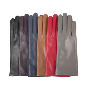 Custom Genuine <b>Leather</b> Winter Driving <b>Gloves</b> for <b>Men</b> | Soft Sheepskin <b>Leather</b> Warm Eco-Friendly Breathable Touchscreen OEM ODM - Product Image 2