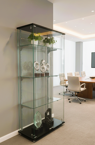 ตู้โชว์กระจกทันสมัย ตู้เก็บของกระจกนิรภัย สำหรับโชว์รูมค้าปลีก สำนักงานผู้บริหาร และเฟอร์นิเจอร์โรงแรมระดับไฮเอนด์ - Product Image 2