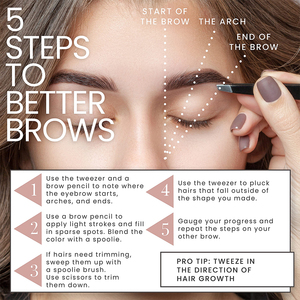 Pinzas de Cejas de Alta Calidad con Punta Inclinada Lisa y Recubrimiento de Papel Negro para el Cuidado de las Cejas y Manicura - Product Image 6