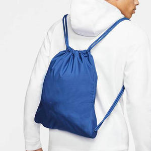 Custom Logo Printed Polyester Nylon <b>Drawstring</b> <b>Backpack</b> Sports Gym Shoe Bag Bulk Wholesale OEM ODM - Product Image 1