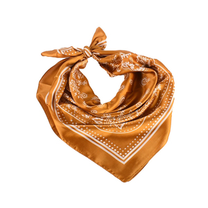 Pañuelo de algodón de moda para la cabeza, pañuelo cuadrado para el cabello para mujer, pañuelo para el cuello, pañuelo personalizado, cubrecaras transpirable y elegante - Product Image 4