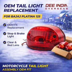 Ensemble de feux arrière de moto pour Platina 125, feu stop arrière, remplacement OEM - Product Image 3
