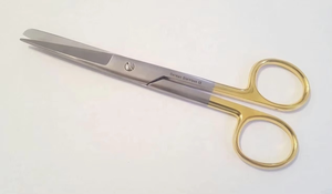 Tijeras de Disección TC Afiladas/No Afiladas de 5 1/2 Pulgadas, Rectas y Curvas, Quirúrgicas y Veterinarias - Product Image 3