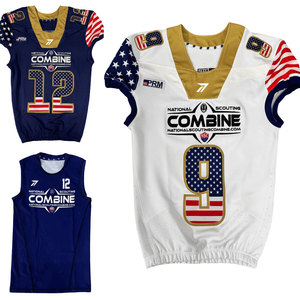 Practice American Football Jersey Men Youth Lightweight Durable Breathable Custom Team Logo Color OEM Wholesale Factory Direct - Product Image 4