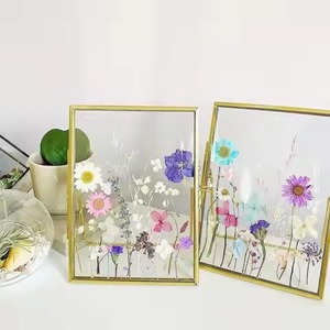 Contemporary Metal Glass Photo <b>Frame</b> Wall <b>Mounted</b> Picture <b>Frame</b> Interior Decor - Product Image 4