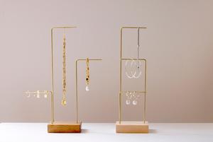 Stylish Crossbar Jewelry Organizer Stand With Multi Hook Design Necklace <b>Bracelet</b> Holder Decorative Space Saving Vanity Display - Product Image 6