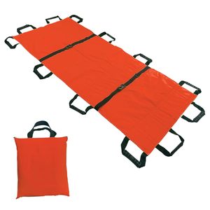 Bolsa de Transporte Plegable para Camilla Blanda, Impermeable, de Nailon, para Transporte de Pacientes y Rescate, con 12 Asas, Suministros Médicos Manuales - Product Image 2