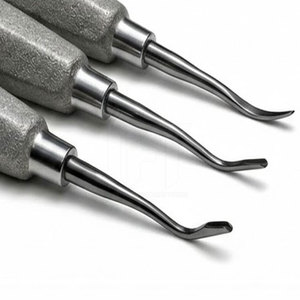 Juego de Elevadores de Raíces Manuales Profesionales de Acero Inoxidable, Kit de Instrumentos Dentales con Agarre Ergonómico para Entrenamiento Clínico y Uso en Laboratorio - Product Image 3