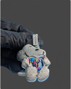 Pendentif Grand Theft Auto VI Iced Out avec diamants Moissanite, bijou de luxe, breloque, vente en gros - Product Image 4
