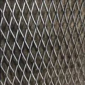 Tôle de maille expansée en aluminium argenté légère, résistante à la corrosion, pour la ventilation des façades et des systèmes CVC - Product Image 3