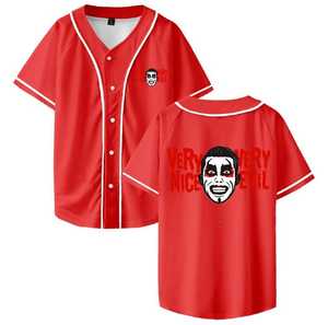 Maillot de baseball unisexe pour adulte en polyester respirant, avec impression très stylée et audacieuse, uniforme personnalisé - Product Image 4