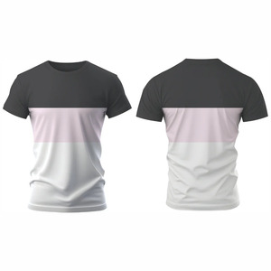 Camiseta Deportiva Ligera de Algodón y Elastano para Hombre, Bordada, de Secado Rápido, para Entrenamiento Atlético, Proveedor Mayorista - Product Image 5