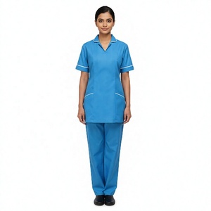 Ensemble d'uniformes médicaux de haute qualité en polyester et coton tricoté, unisexe, avec détection d'aiguilles et fusion sans couture, Maharashtra - Product Image 2