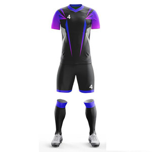 Uniforme de Fútbol Personalizado Multicolor para Niños y Jóvenes, de Secado Rápido, para Equipos, Material de Poliéster/Spandex de Alta Calidad - Product Image 3
