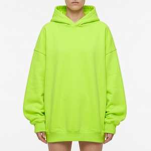 Vente en gros de sweats à capuche pour femmes en coton mélangé 320GSM, coupe décontractée, pour les marques de vêtements et les détaillants de vêtements décontractés - Product Image 2