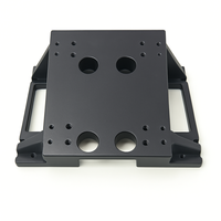 Support de tablette Android noir MGB02 15 mm pour moniteur, VESA 75 mm/100 mm, 14"-27", en laiton, 20 kg/44 lb, fixation sur boîte colorée