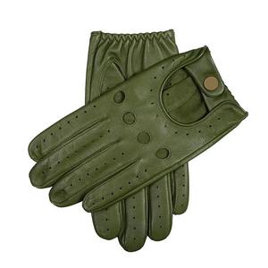 Gants de conduite ergonomiques en cuir véritable de haute qualité pour hommes et femmes, respirants, perforés, classiques, pour utilisation en voiture, OEM ODM - Product Image 3