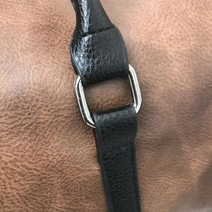 Sac de voyage en cuir PU avec logo personnalisé, sac de sport surdimensionné, sac de week-end pour homme, sac de voyage pour une nuit - Product Image 3