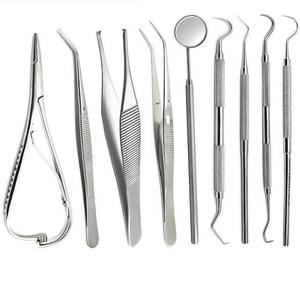 Juego Completo de 9 Piezas para Higiene Dental, Instrumentos Dentales de Buena Calidad - Product Image 1