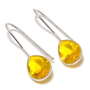 Pendientes Colgantes de Plata Tibetana Hechos a Mano con Turquesa, Chapados en Plata, Estilo Vintage Unisex, Engaste de Canal, Joyería, Regalo Sorpresa para Amigos - Product Image 3