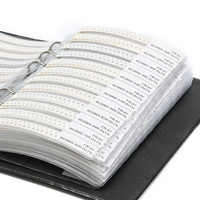 Catálogo de Componentes, Libro de Muestras de Componentes Vacío, Cuaderno de Componentes Electrónicos, Libro de Almacenamiento de Resistencias, Condensadores e Inductores SMD