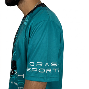 T-shirt homme en sublimation 100% coton respirant, style streetwear vibrant, impression intégrale, logo personnalisé, t-shirts homme en couleur - Product Image 3