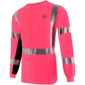 Camisetas de Seguridad Reflectantes ANSI Clase 1 con Logotipo Personalizado, Alta Visibilidad, Impermeables, con Luz LED Intermitente, Transpirables, para la Construcción, ZUNEZI INTERNATIONAL - Product Image 6