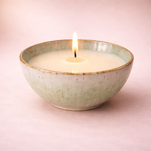 Mint Stack Ceramic Candle Vessel Set Wide Bowls Thick Durable Heat Resistant Smooth Glaze Single Wick Premium Home Decor - Product Image 3