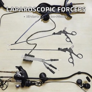 Pinzas de Corte y Coagulación Bipolar Laparoscópicas con Cable, Instrumento Quirúrgico Eléctrico para Laparoscopia, Pinzas Bipolares de Vaslcare - Product Image 3