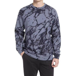 เสื้อสเวตเชิ้ตคอกลมยูนิเซ็กซ์ ลายมัดย้อม ทรงปกติ ผ้าถัก สวมใส่สบาย เหมาะสำหรับฤดูหนาว ผลิตจากผ้าฝ้าย/โพลีเอสเตอร์ เป็นมิตรต่อสิ่งแวดล้อม ระบายอากาศได้ดี - Product Image 1