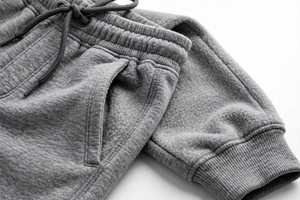 Ensemble de survêtement unisexe gris en polaire respirant avec capuche et pantalon de jogging, coupe décontractée, cordon de serrage, poches, tenue d'hiver - Product Image 5
