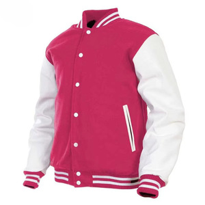 Royal Purple White Premium Varsity <b>Jacket</b> Wool Blend Body Contrast Sleeves Custom Letterman Teamwear Outerwear - Product Image 3